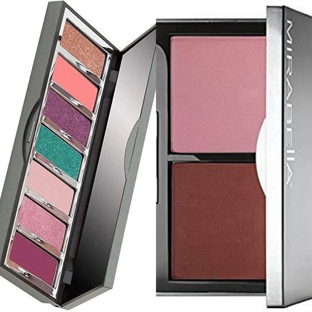 NWT 2 pc Mirabella set ( eyeshadow and blush)